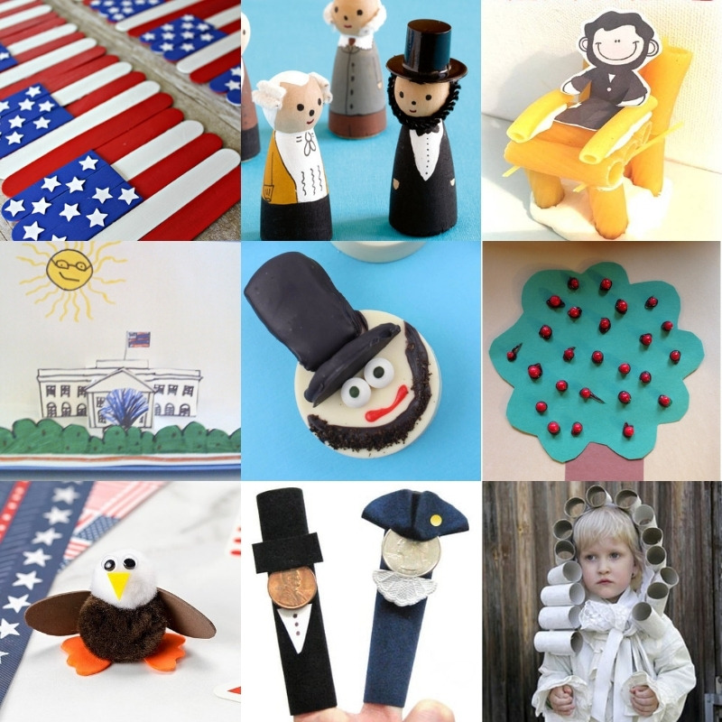 20 president's day crafts for kids