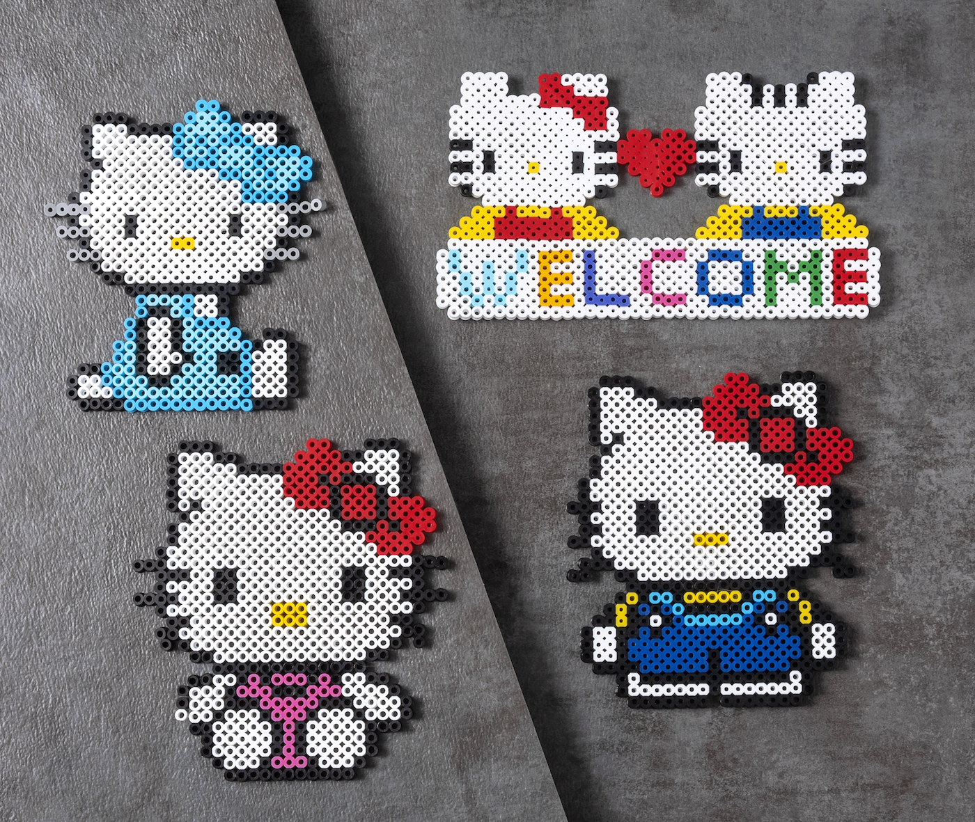 Hello Kitty perler beads