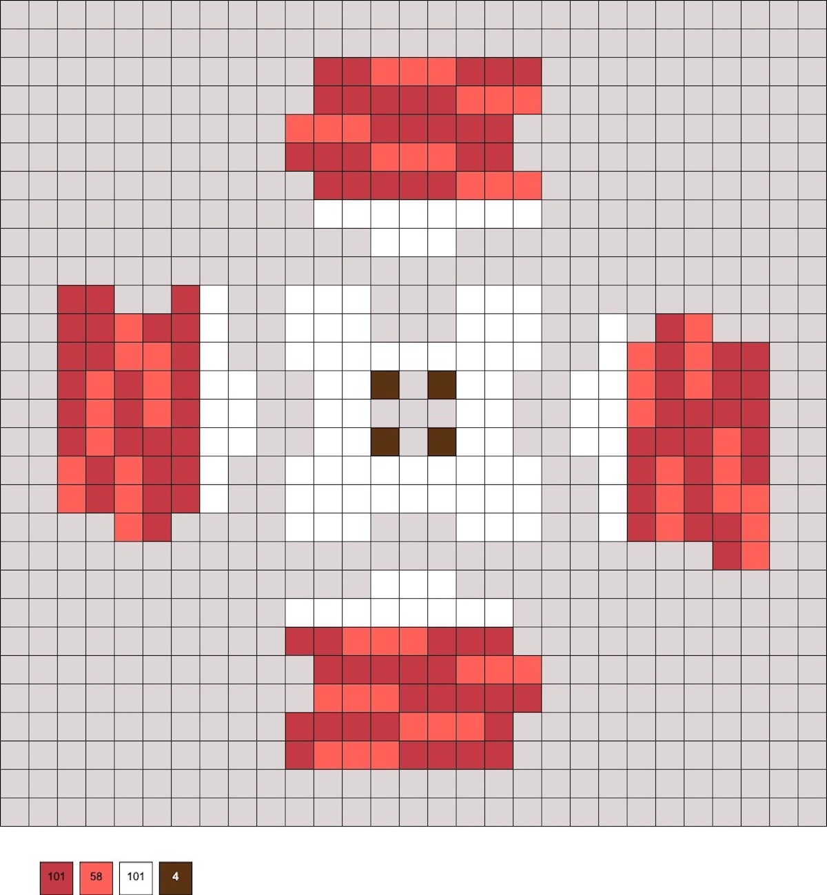 3D Christmas tree stand melty beads